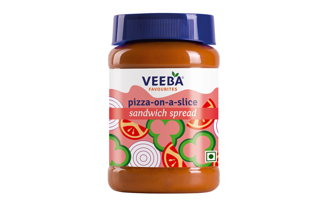 Veeba Pizza-on-a-slice Sandwich Spread   Plastic Jar  310 grams